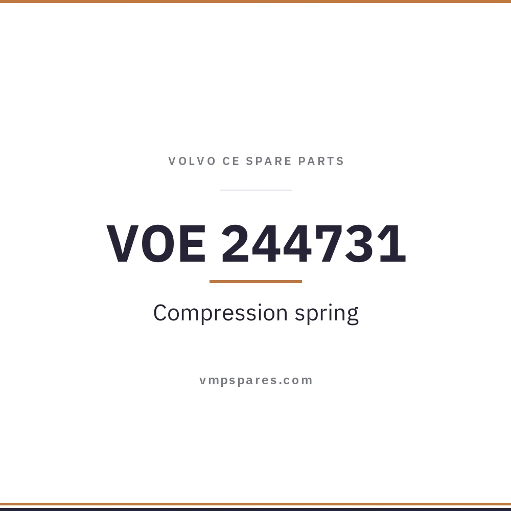 VOE 244731 – Compression spring