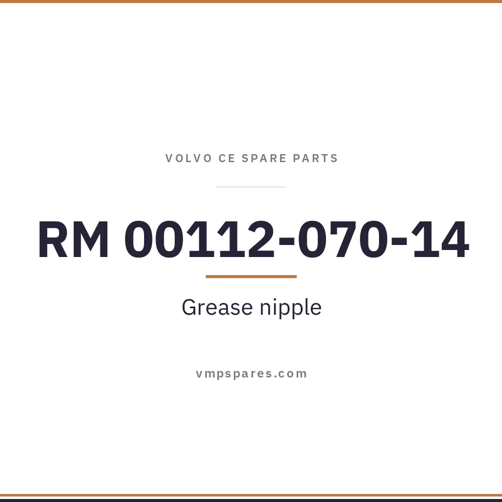 RM 00112-070-14 – Grease nipple