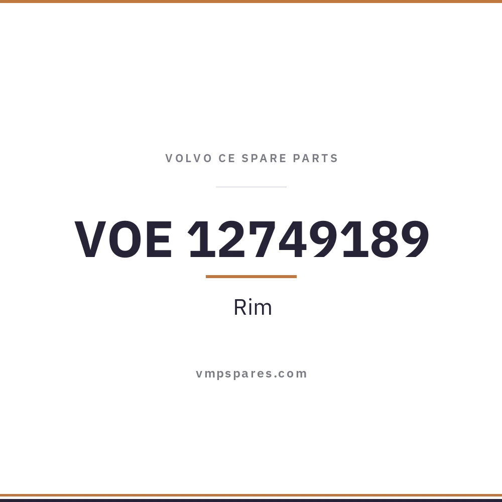 VOE 12749189 – Rim