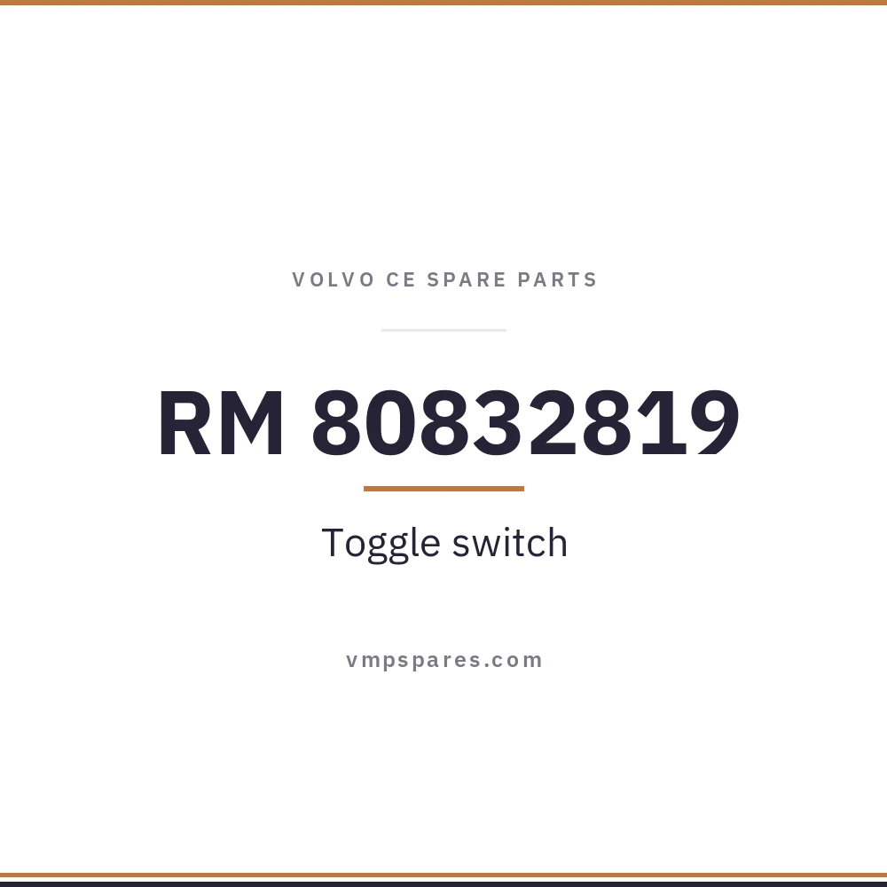 RM 80832819 – Toggle switch