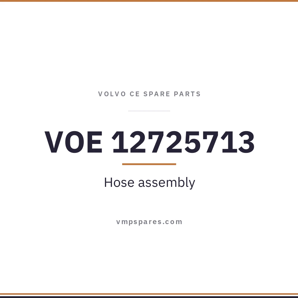 VOE 12725713 – Hose assembly