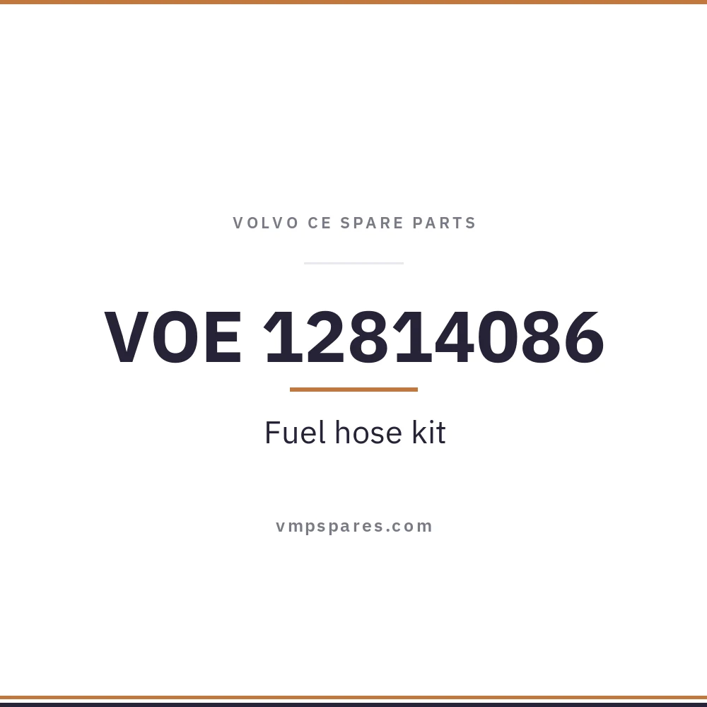 VOE 12814086 – Fuel hose kit