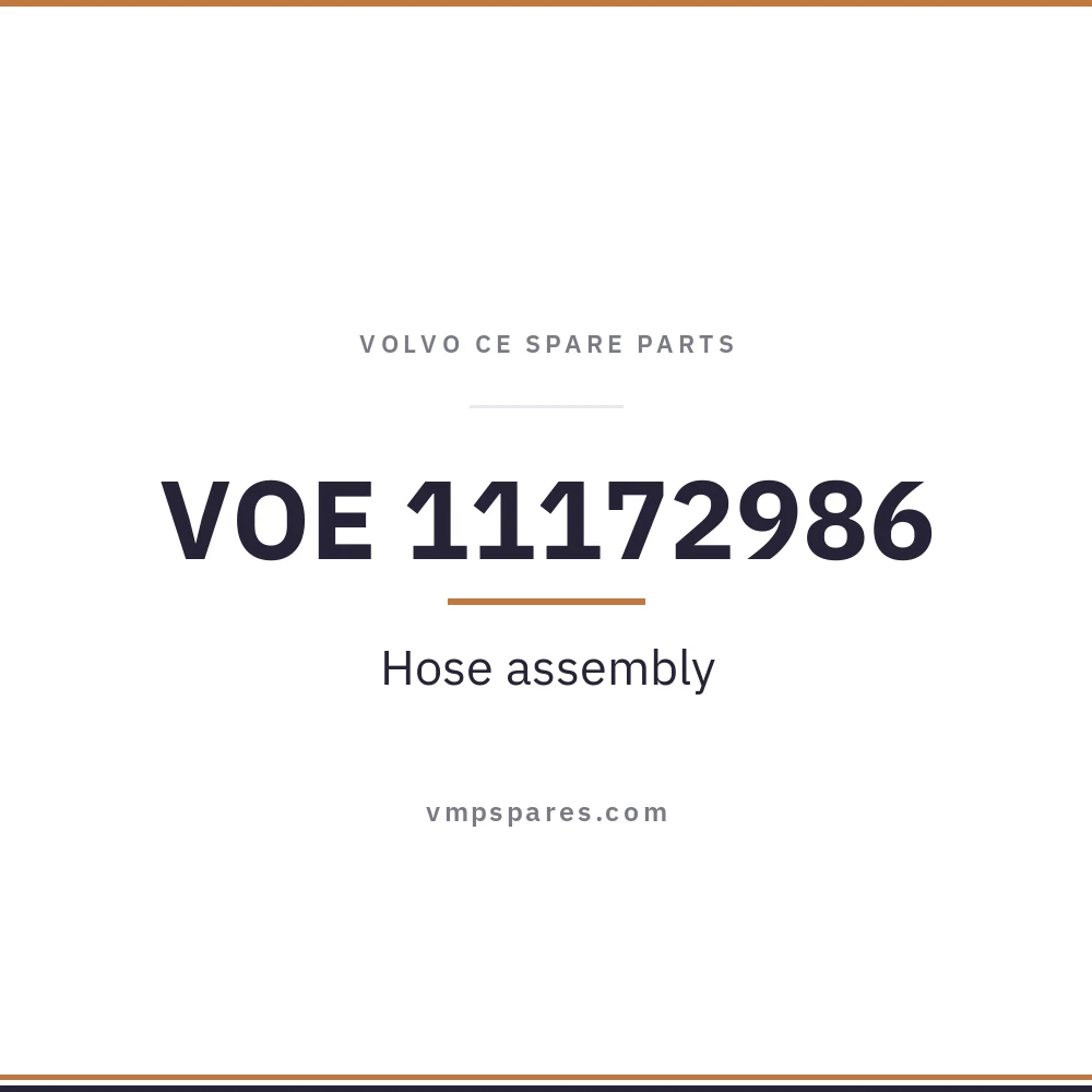 VOE 11172986 – Hose assembly