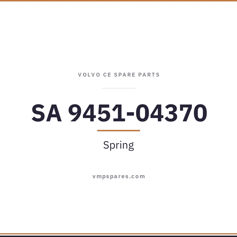SA 9451-04370 – Spring