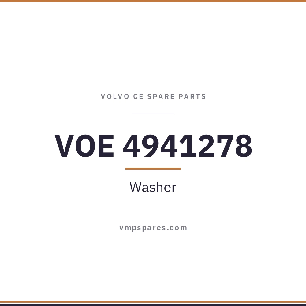 VOE 4941278 – Washer