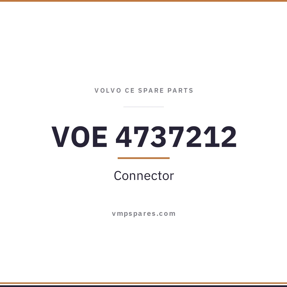 VOE 4737212 – Connector