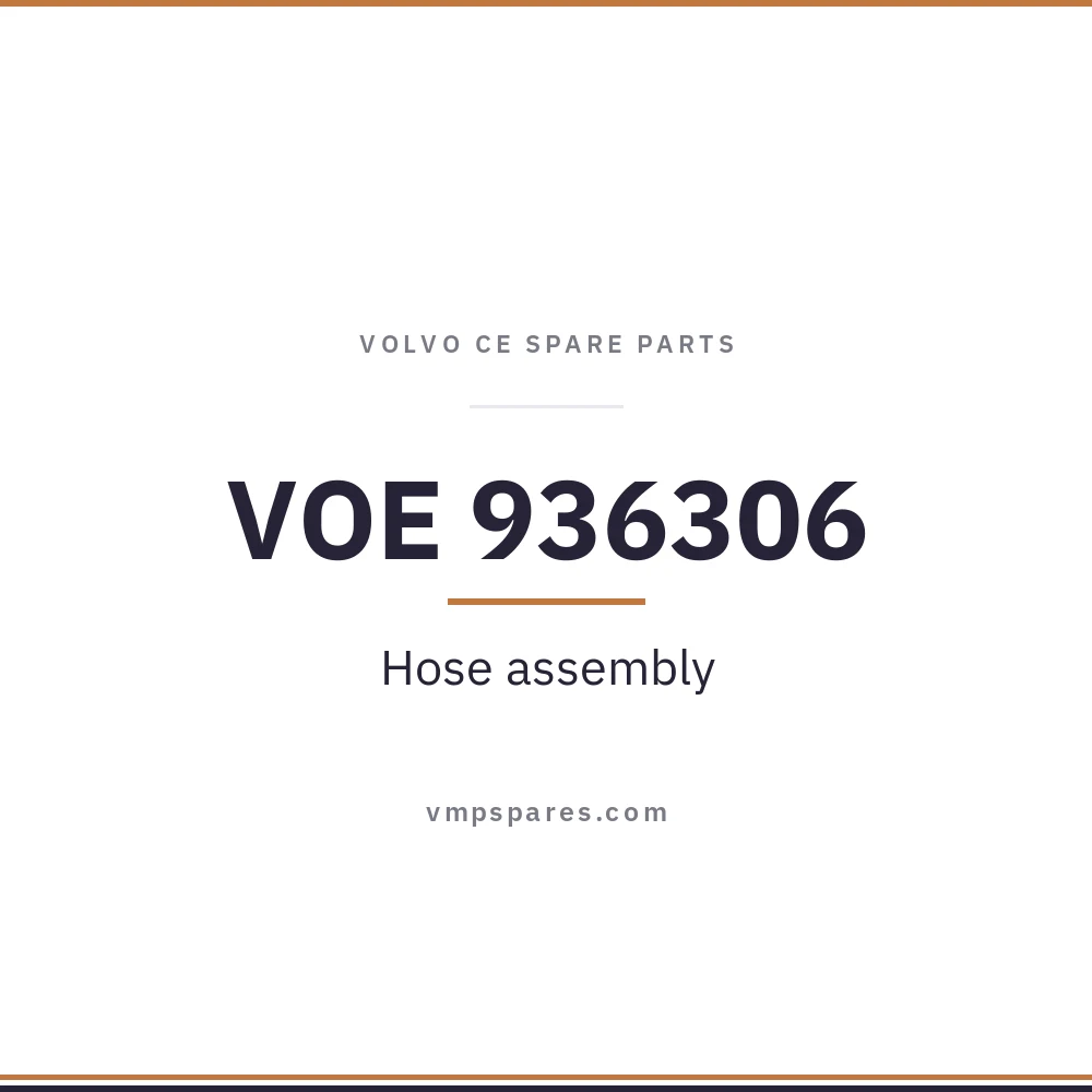 VOE 936306 – Hose assembly