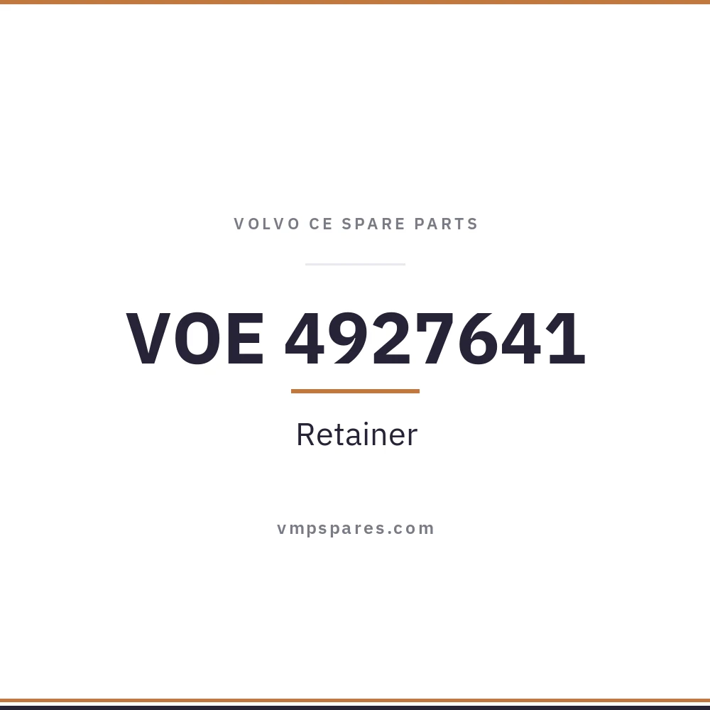 VOE 4927641 – Retainer
