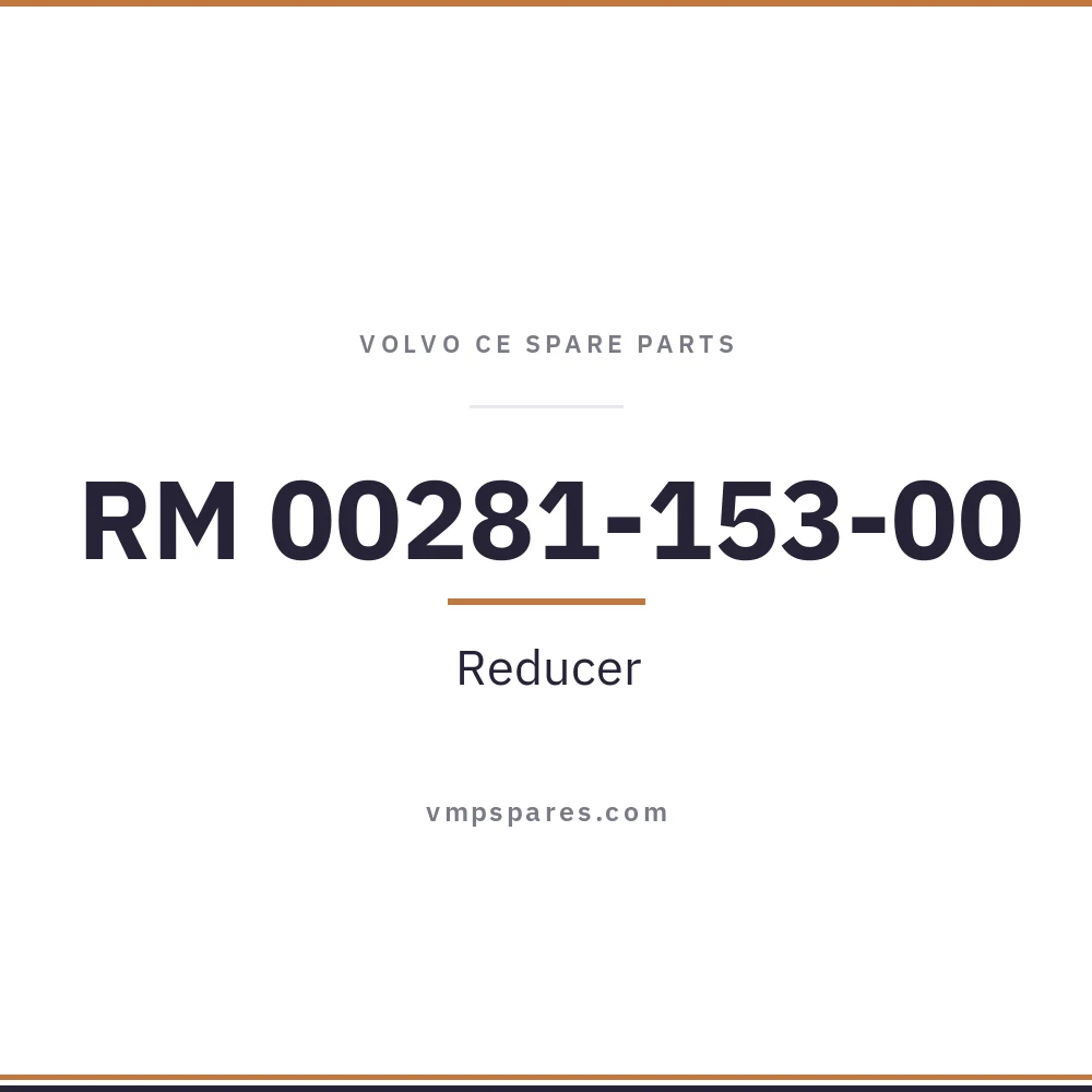 RM 00281-153-00 – Reducer