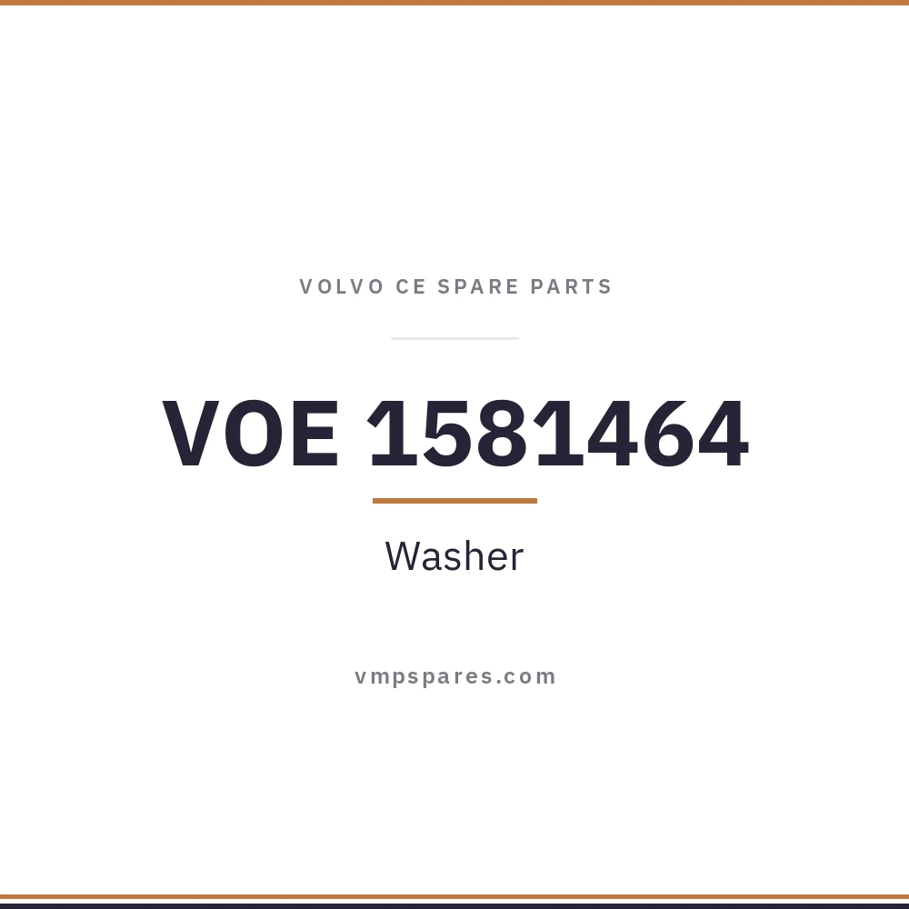 VOE 1581464 – Washer