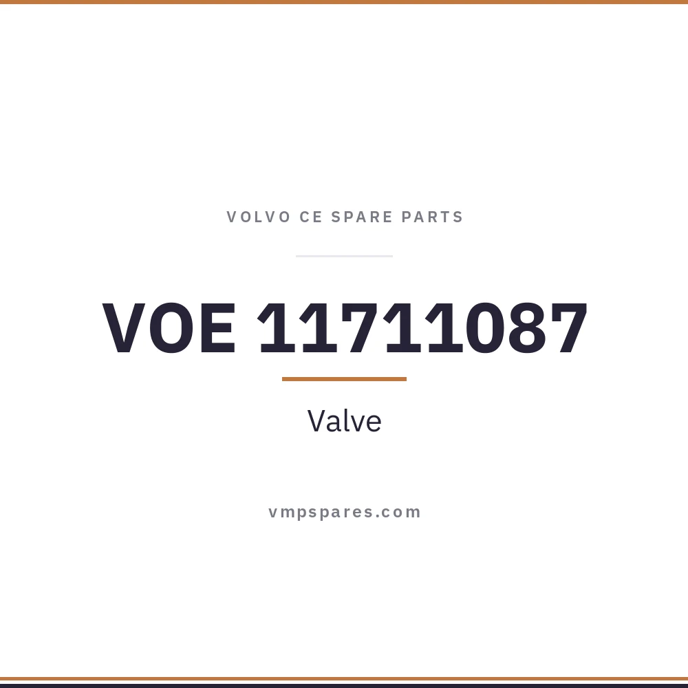 VOE 11711087 – Valve