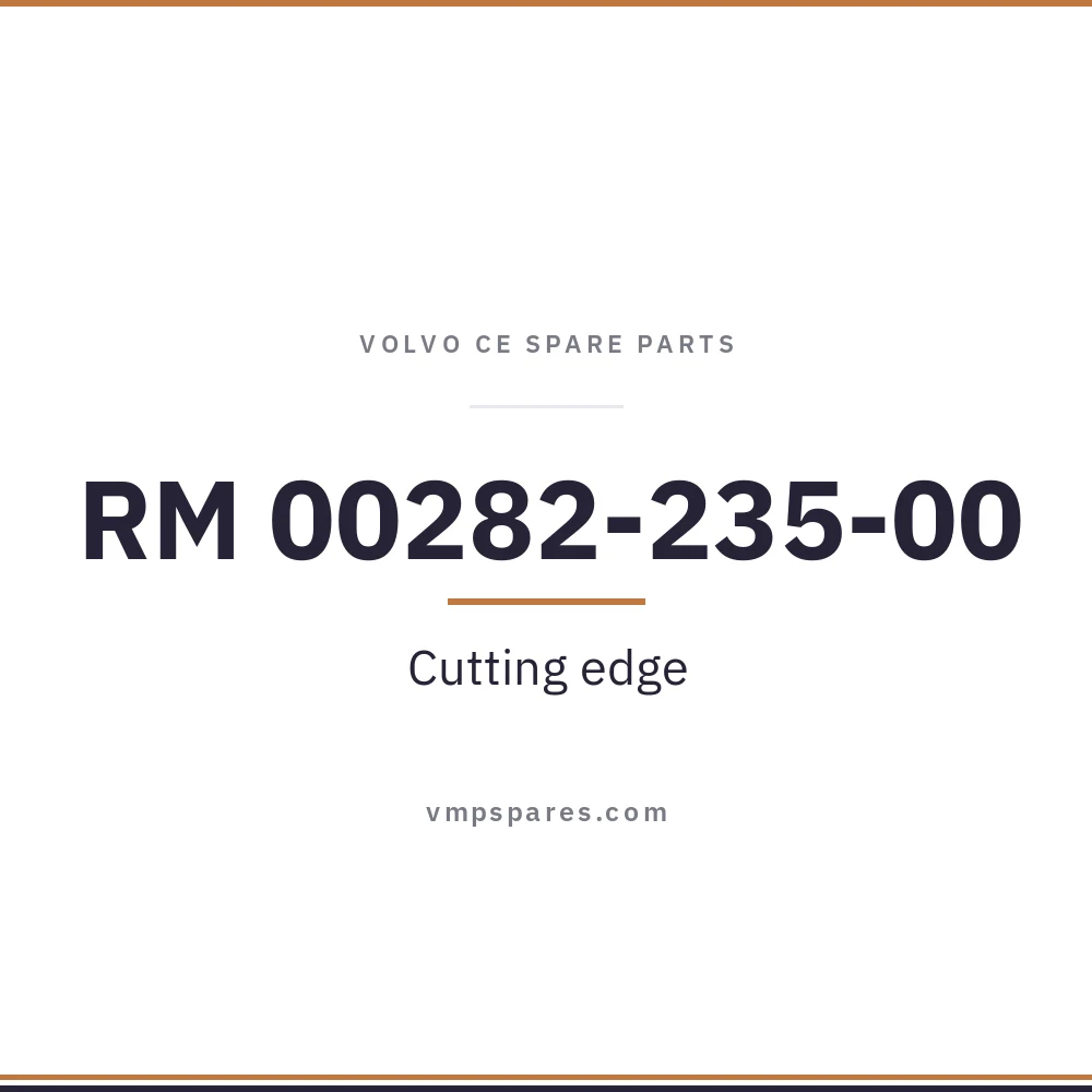 RM 00282-235-00 – Cutting edge