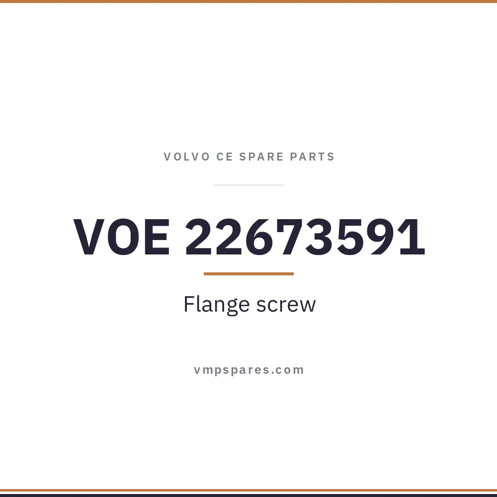 VOE 22673591 – Flange screw