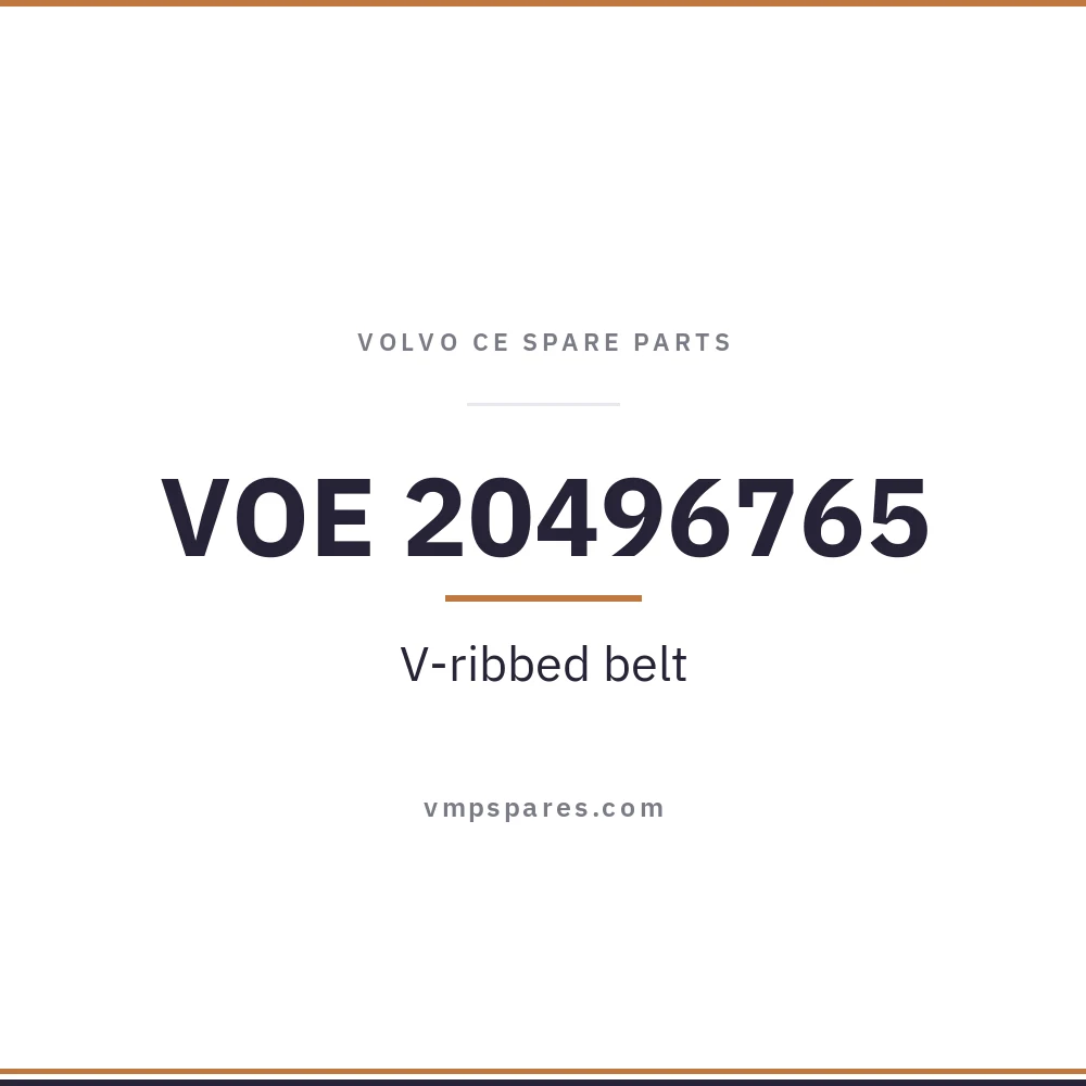 VOE 20496765 – V-ribbed belt