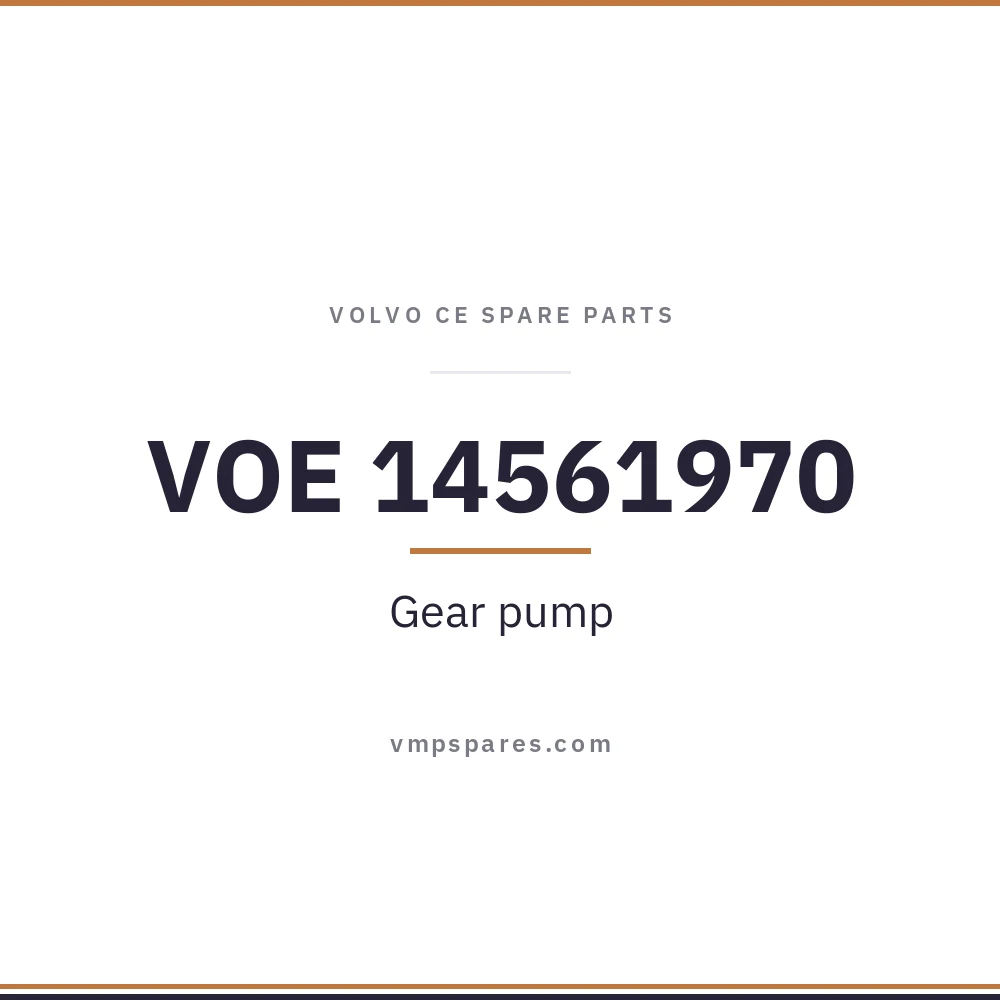 VOE 14561970 – Gear pump