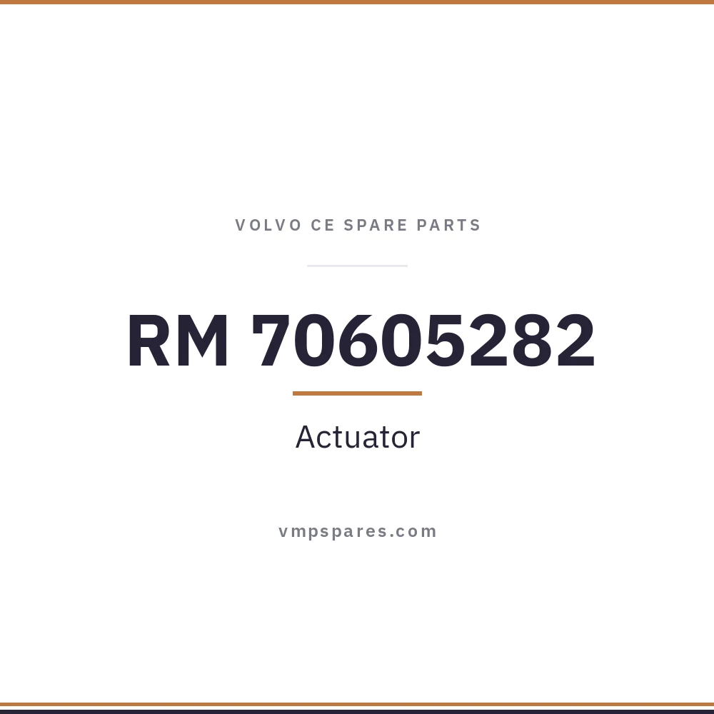 RM 70605282 – Actuator