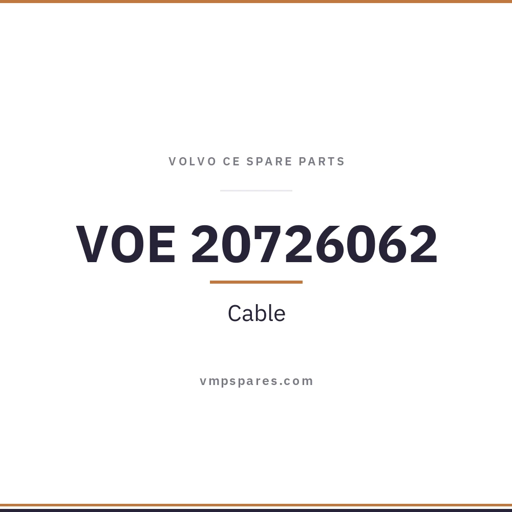VOE 20726062 – Cable