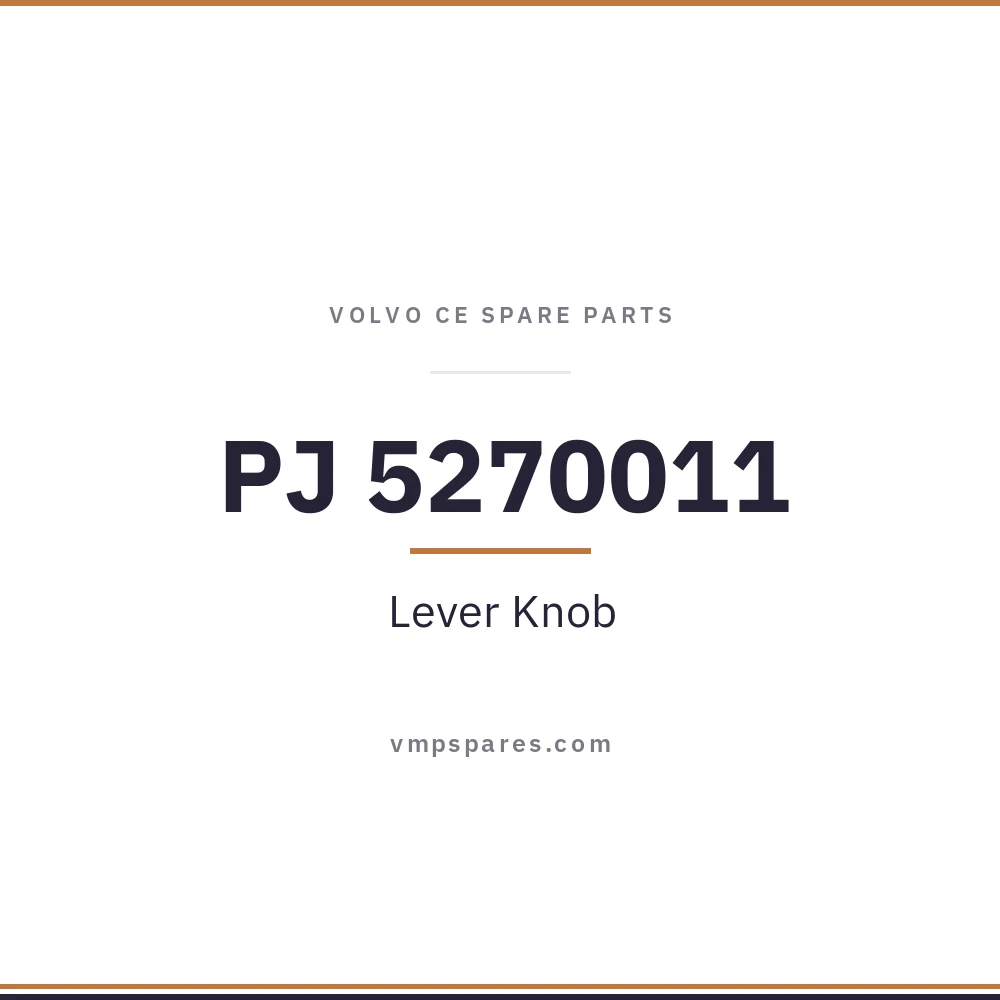 PJ 5270011 – Lever Knob