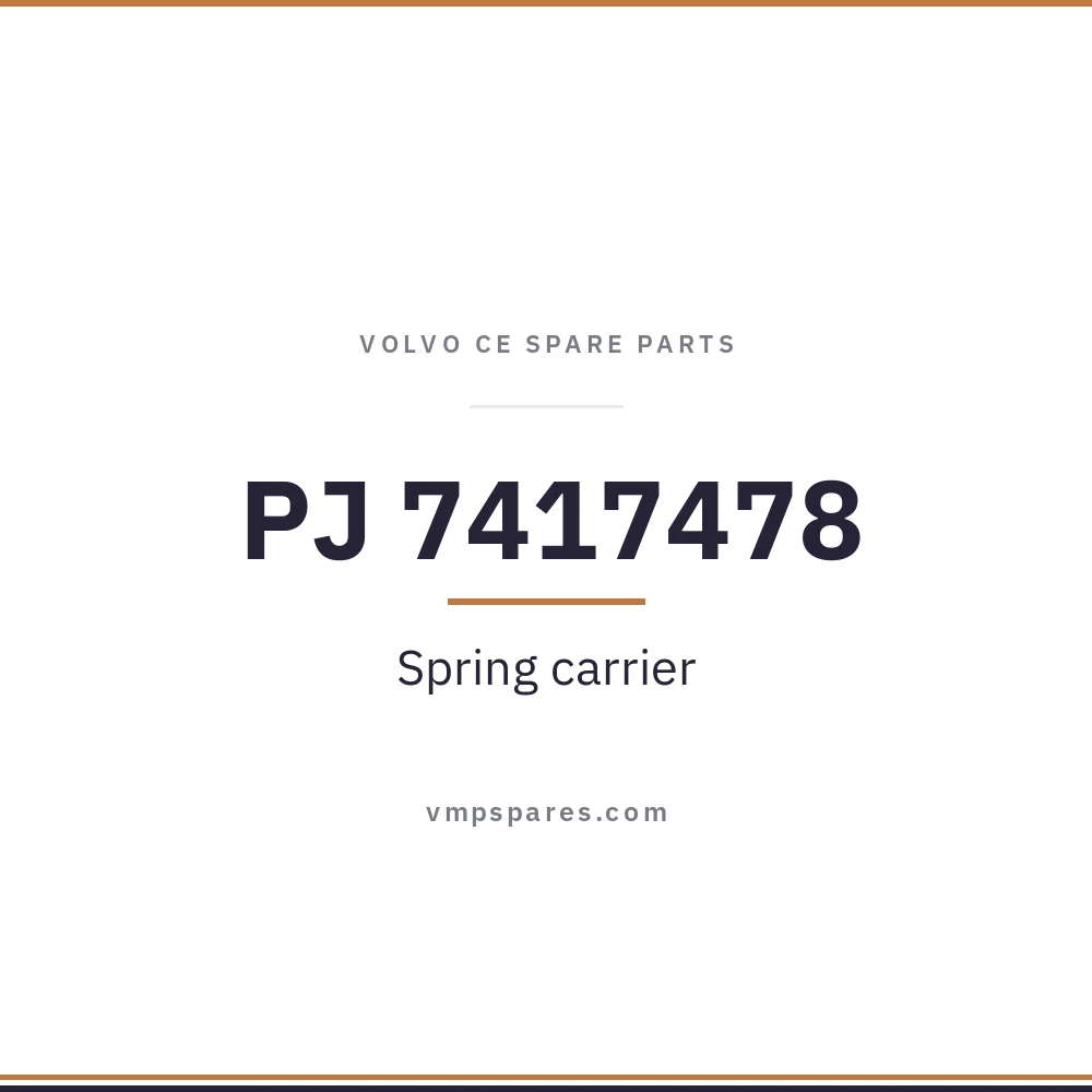 PJ 7417478 – Spring carrier