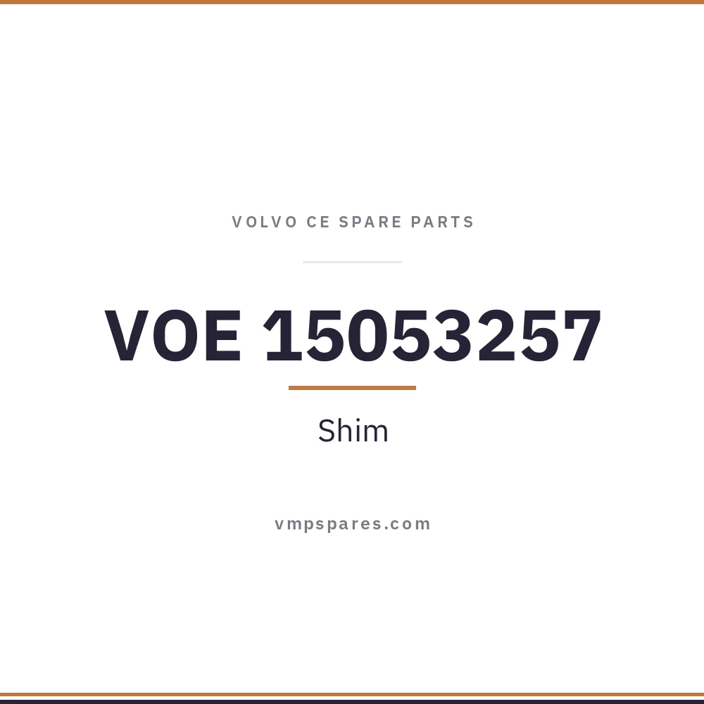 VOE 15053257 – Shim