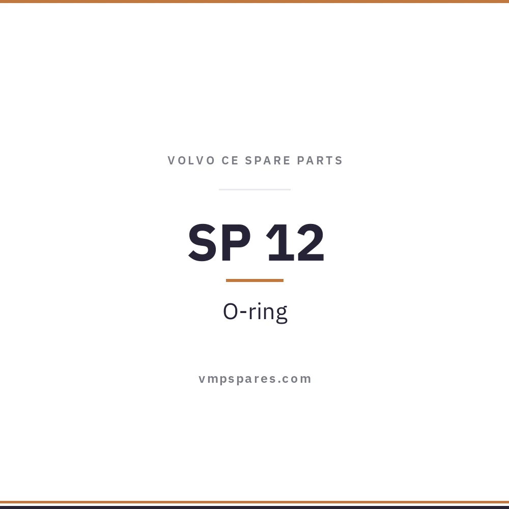 SP 12 – O-ring
