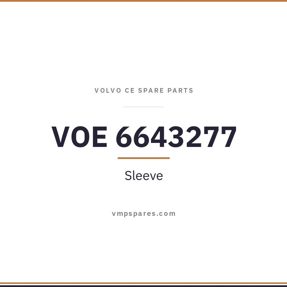 VOE 6643277 – Sleeve