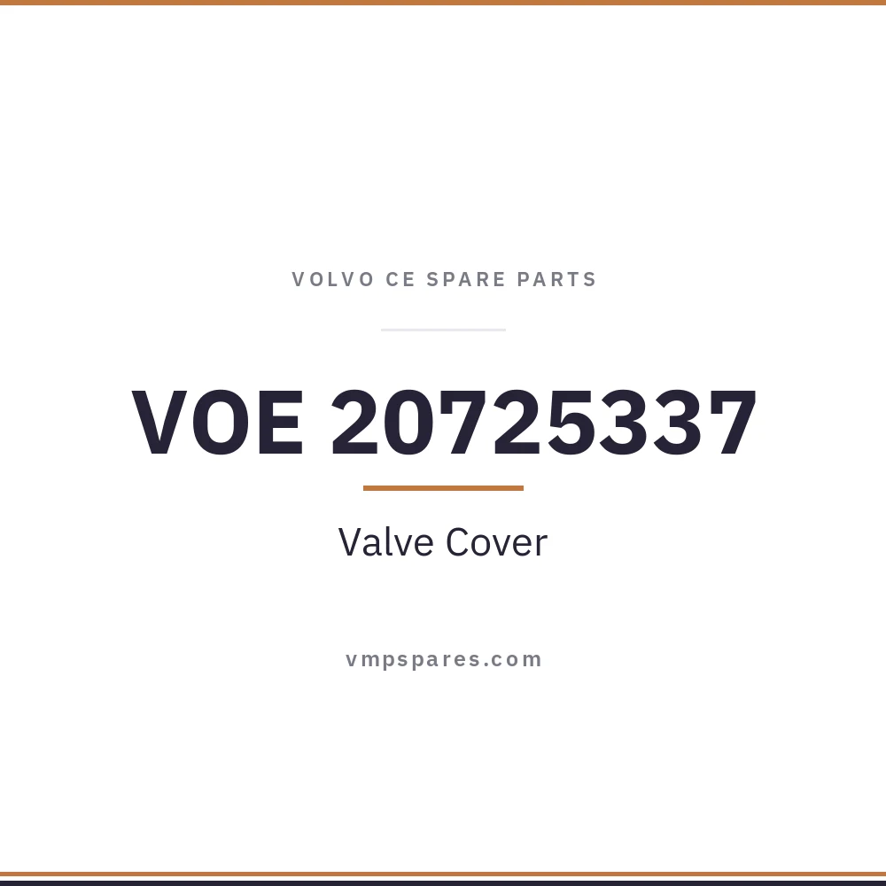 VOE 20725337 – Valve Cover