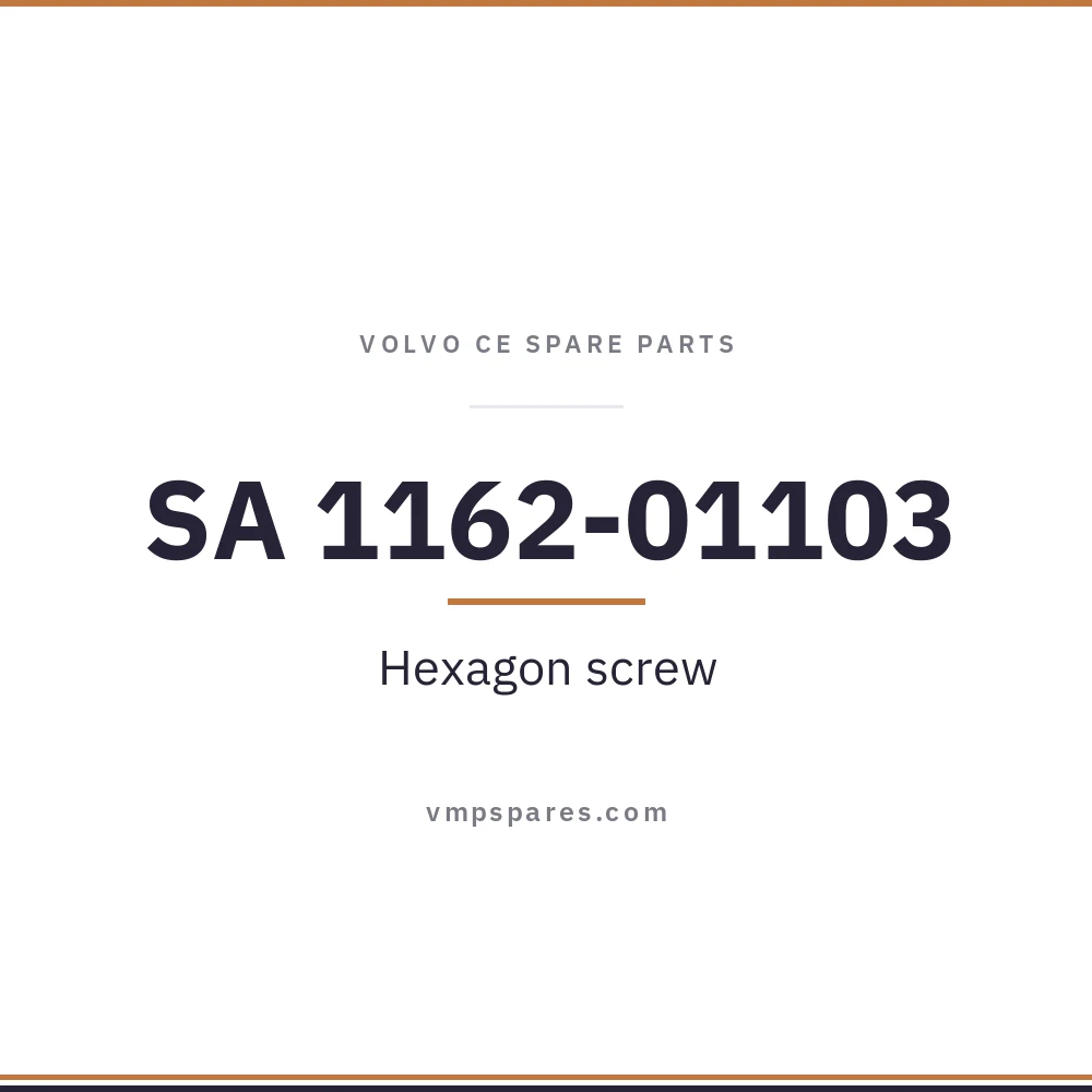 SA 1162-01103 – Hexagon screw