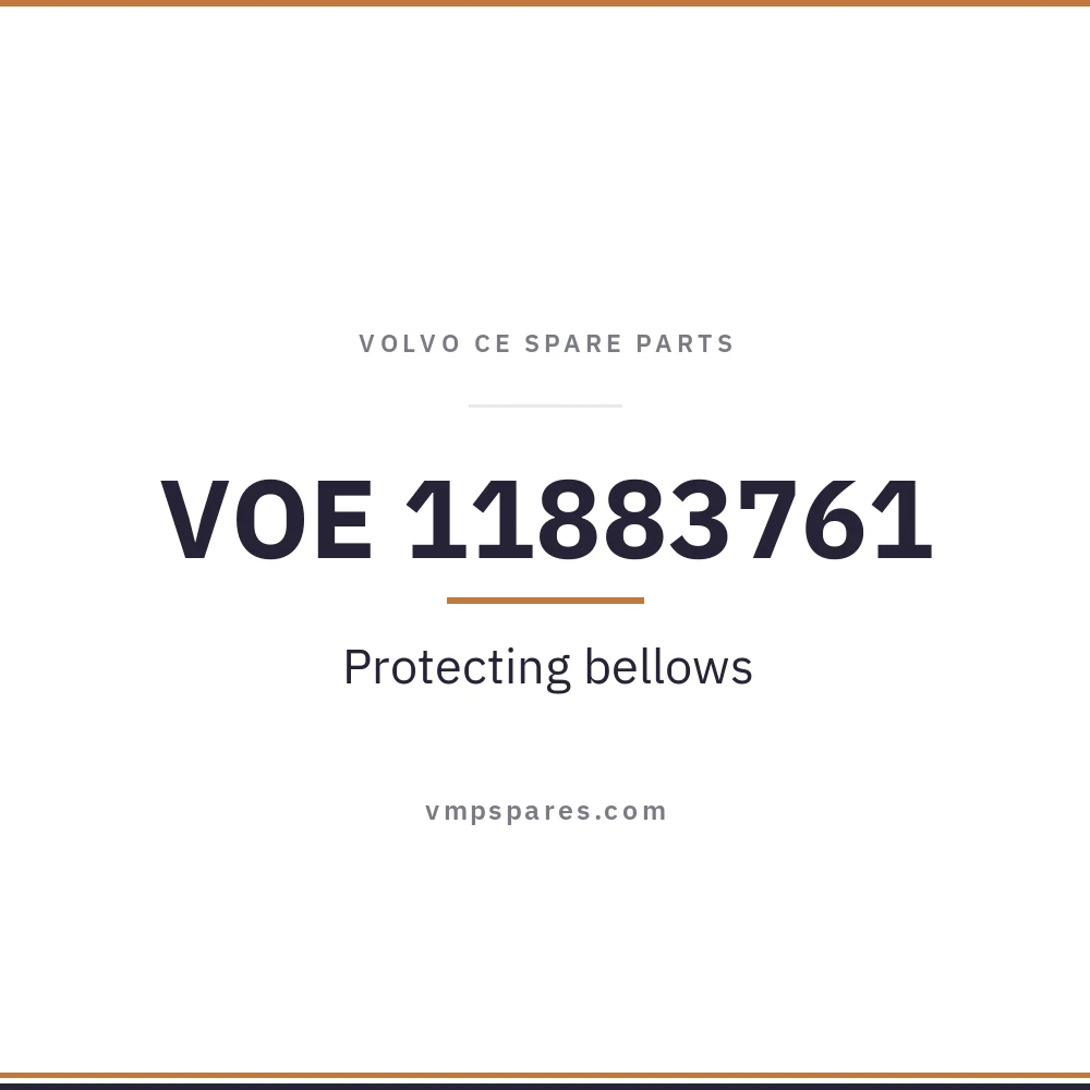 VOE 11883761 – Protecting bellows