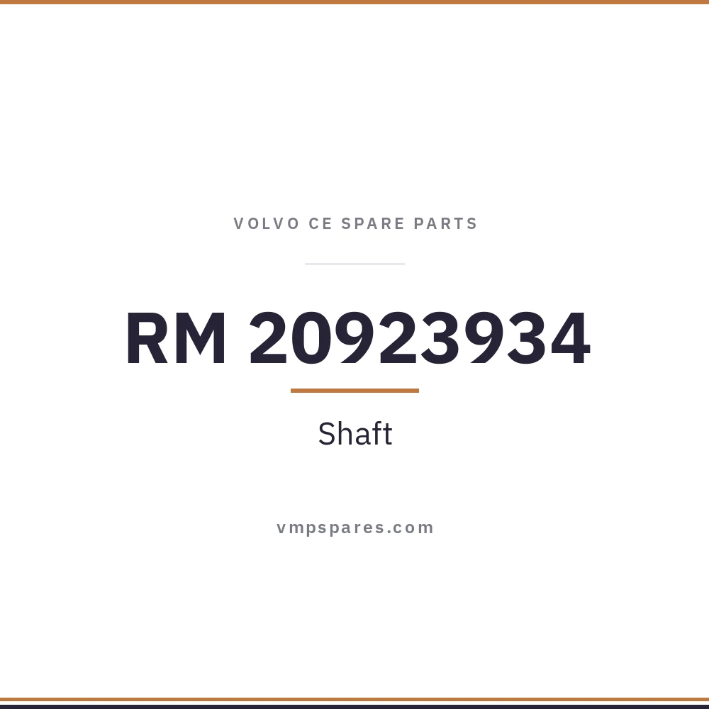 RM 20923934 – Shaft