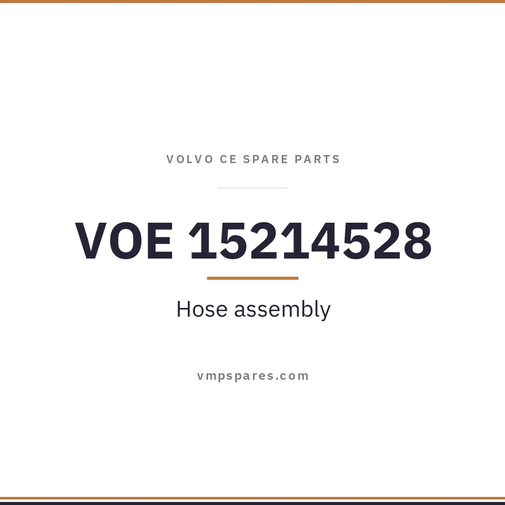 VOE 15214528 – Hose assembly