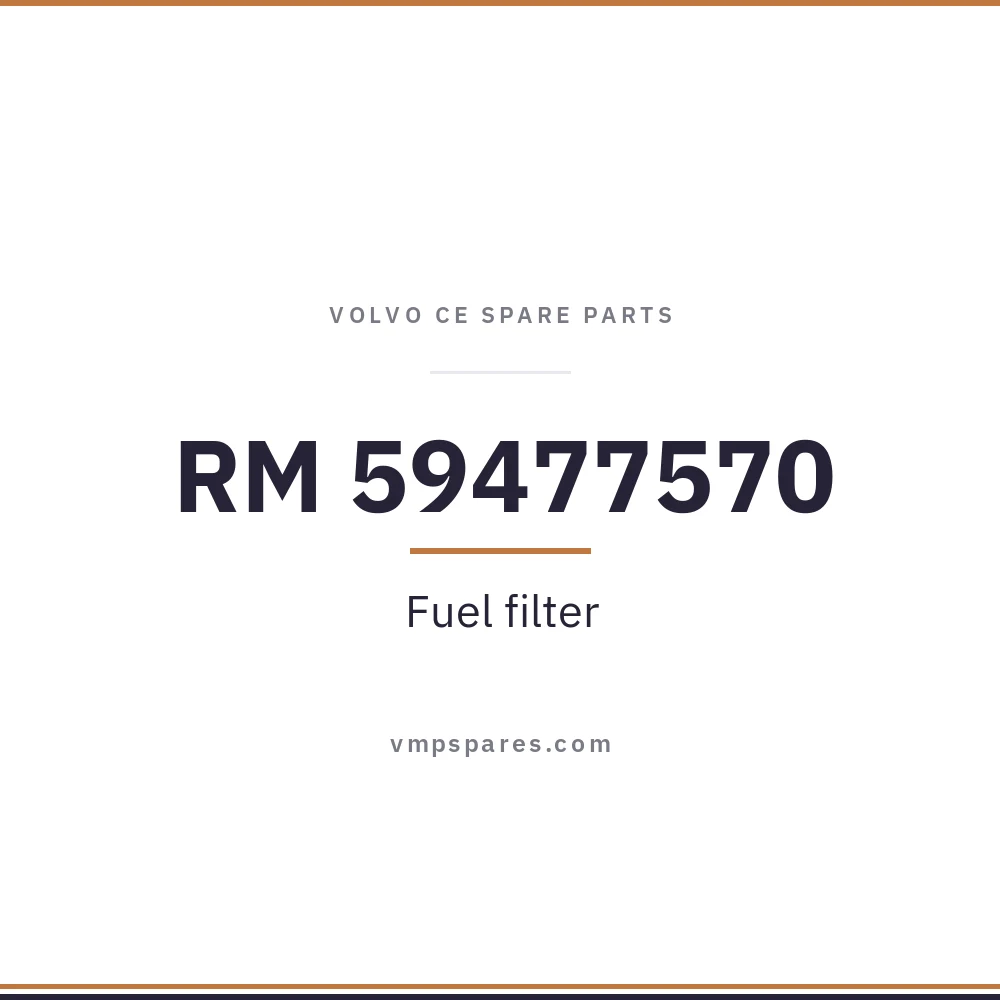 RM 59477570 – Fuel filter