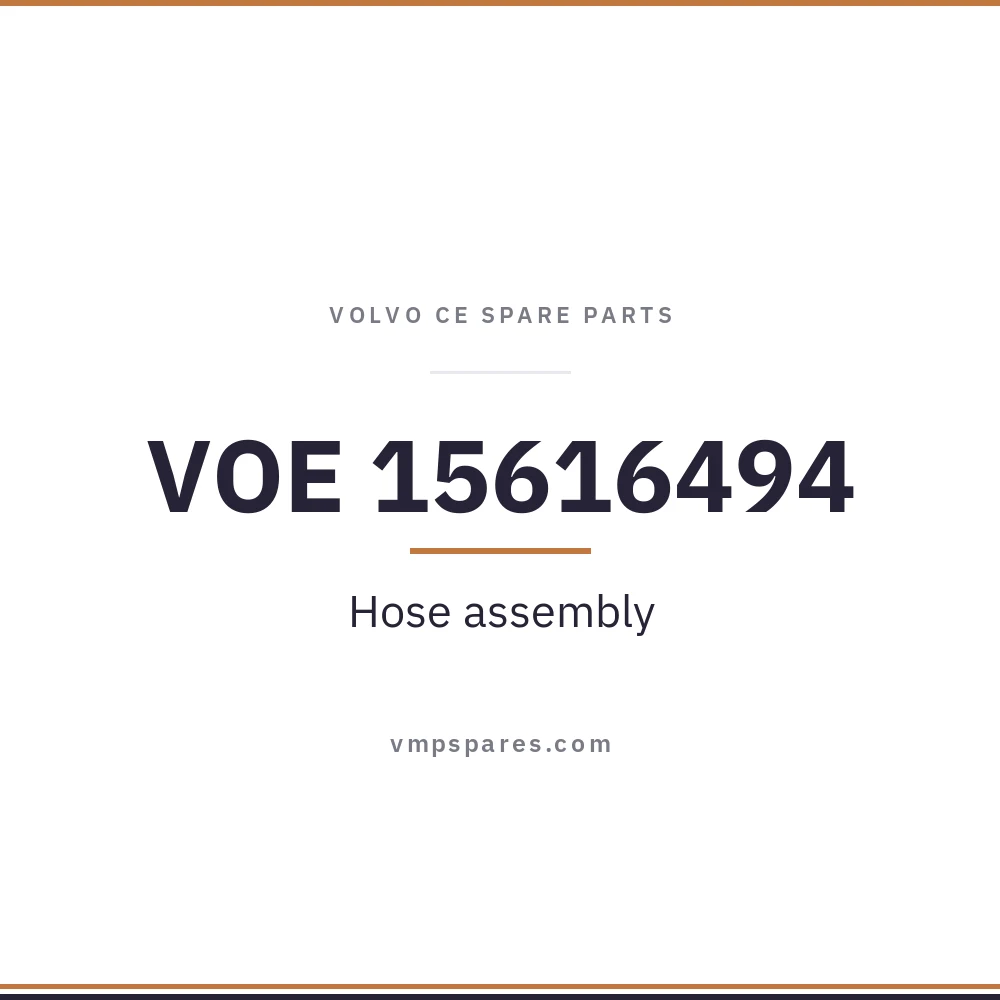 VOE 15616494 – Hose assembly