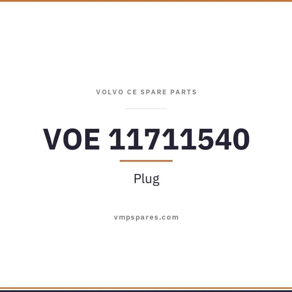 VOE 11711540 – Plug
