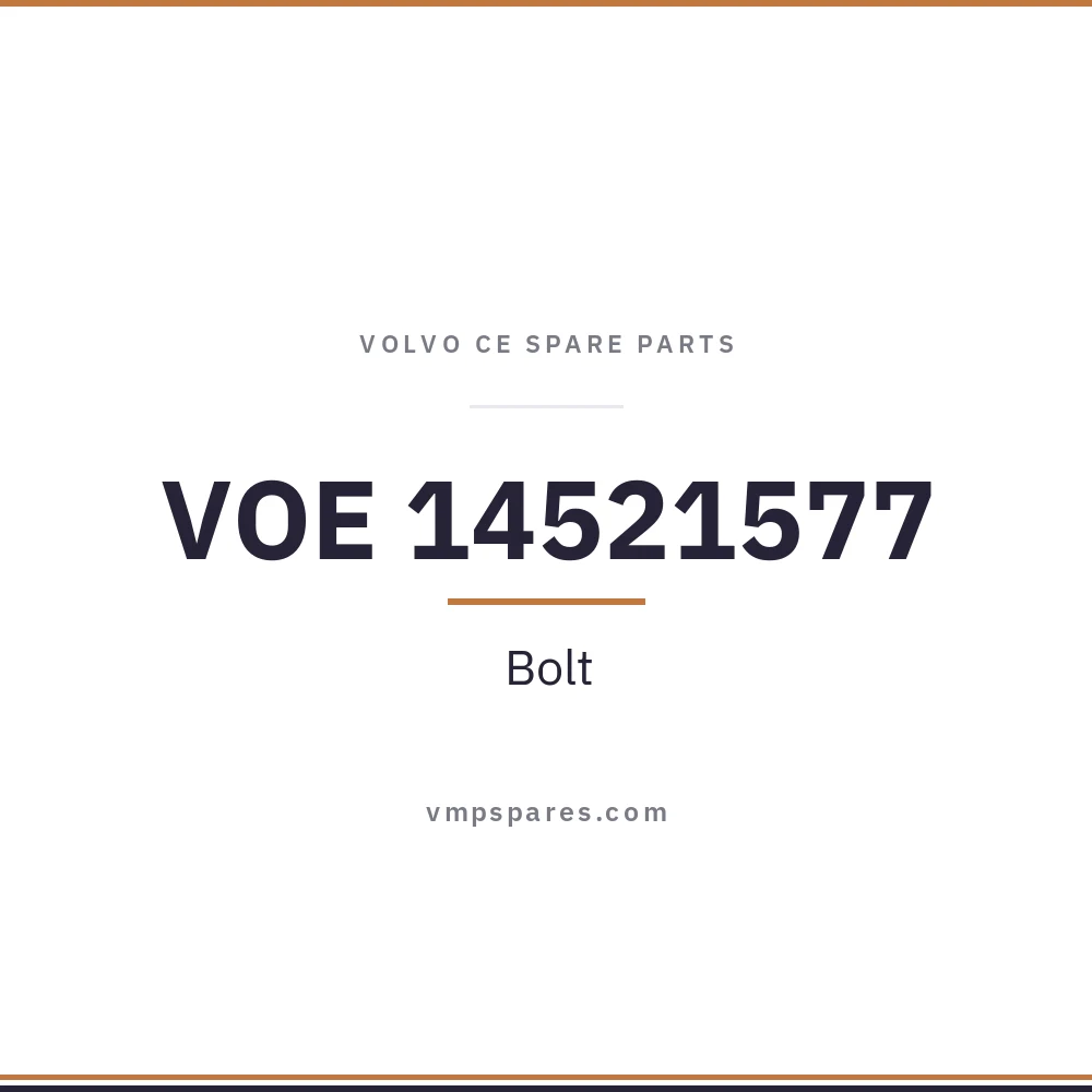 VOE 14521577 – Bolt