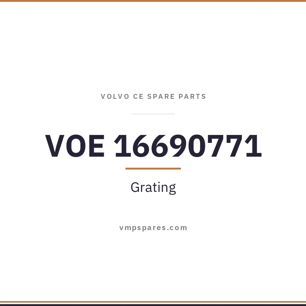 VOE 16690771 – Grating