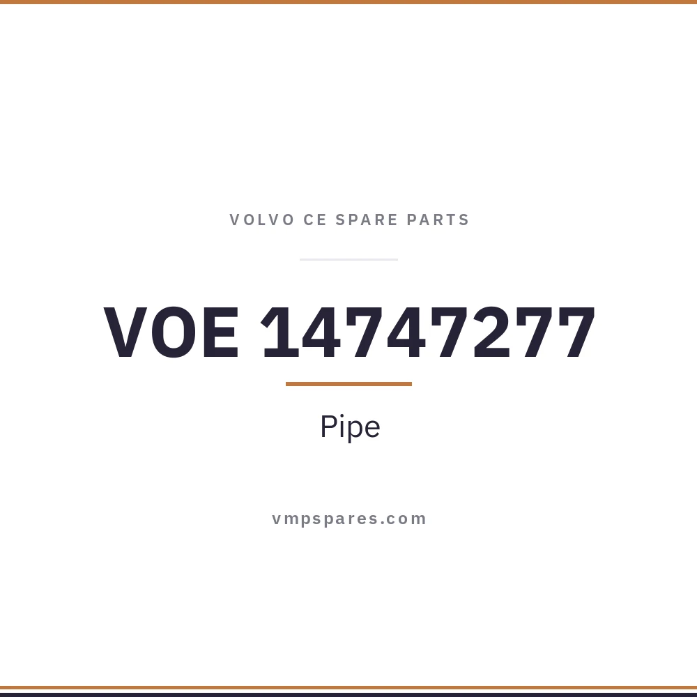 VOE 14747277 – Pipe