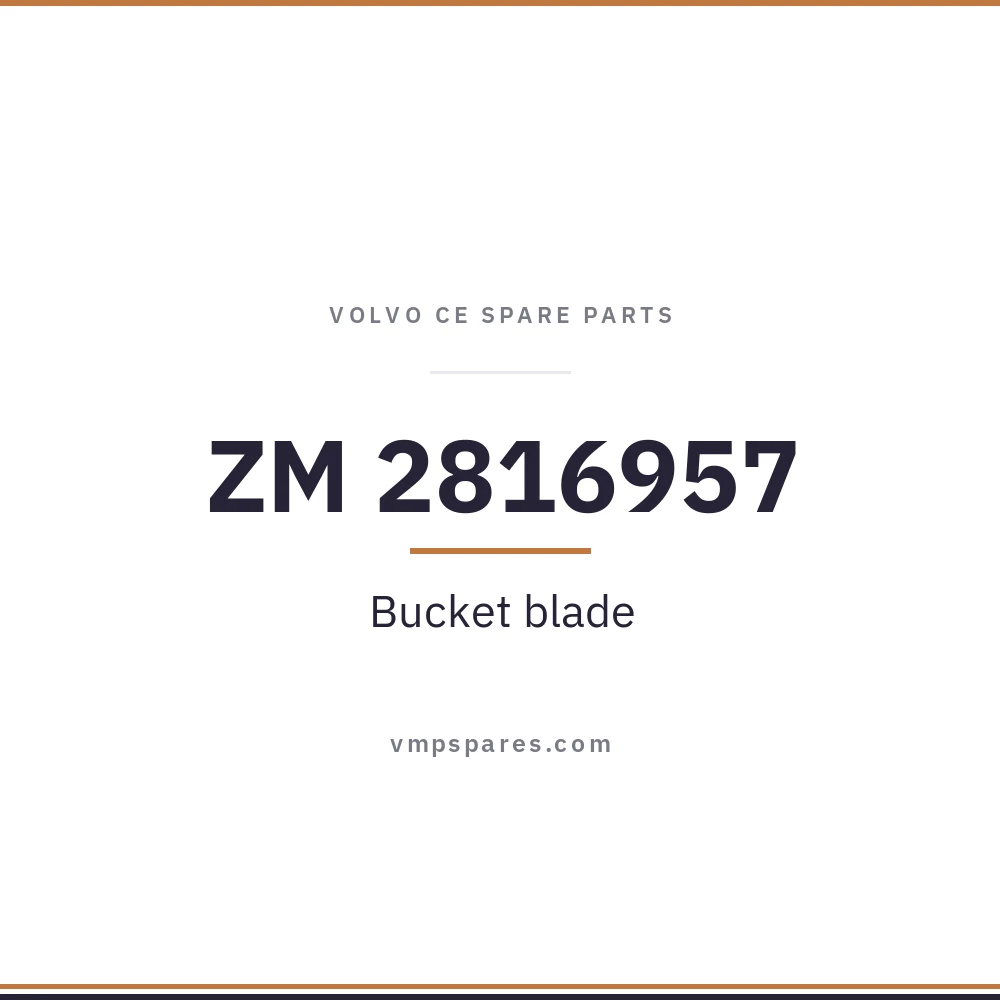ZM 2816957 – Bucket blade