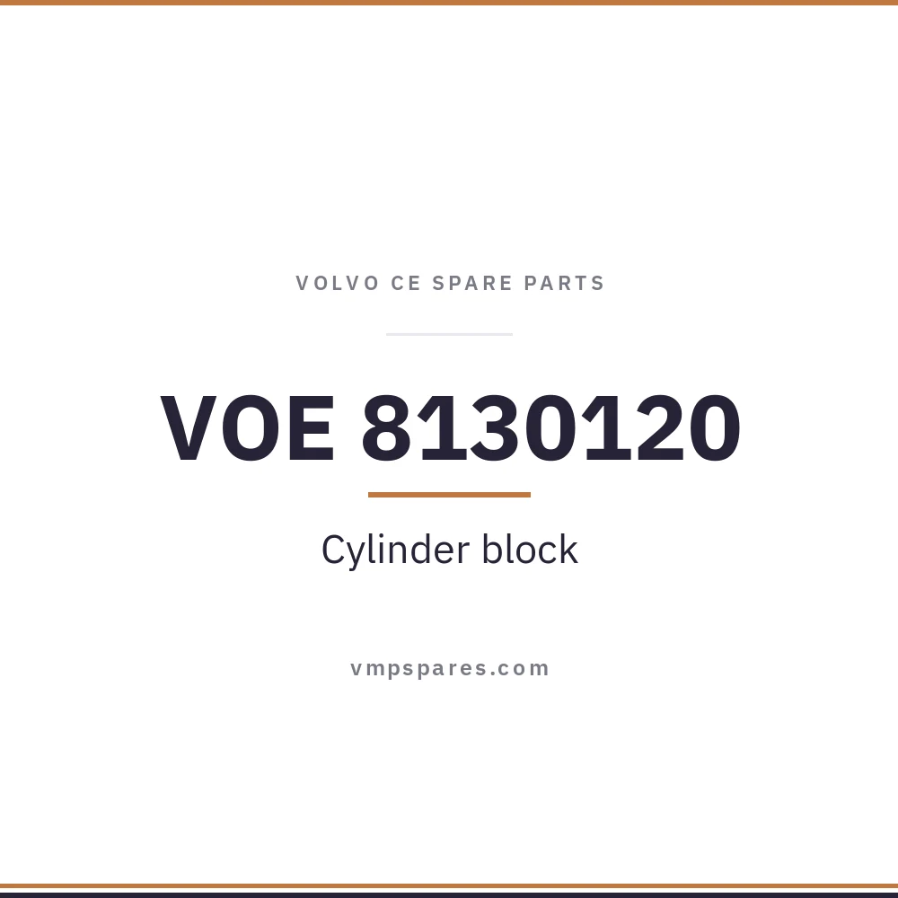 VOE 8130120 – Cylinder block