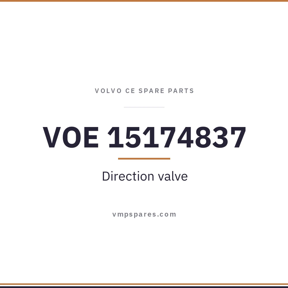VOE 15174837 – Direction valve