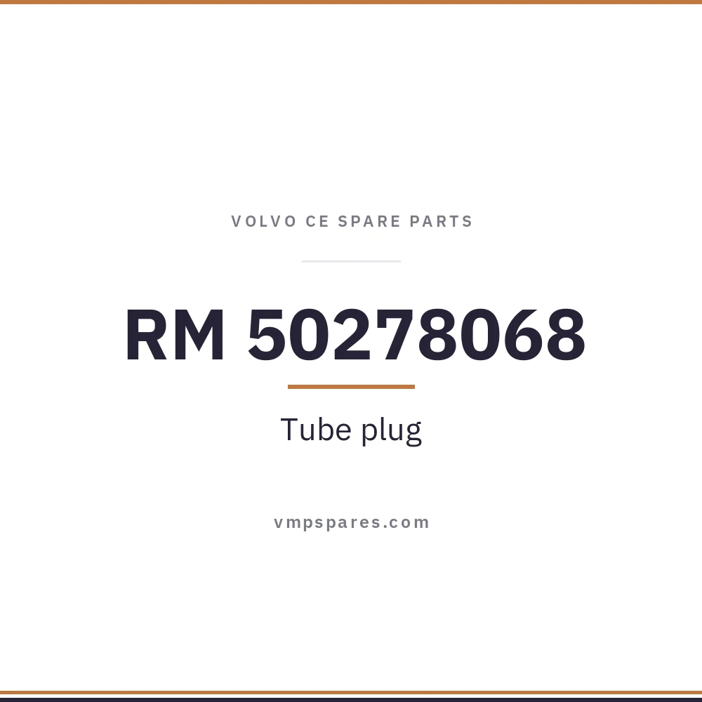 RM 50278068 – Tube plug