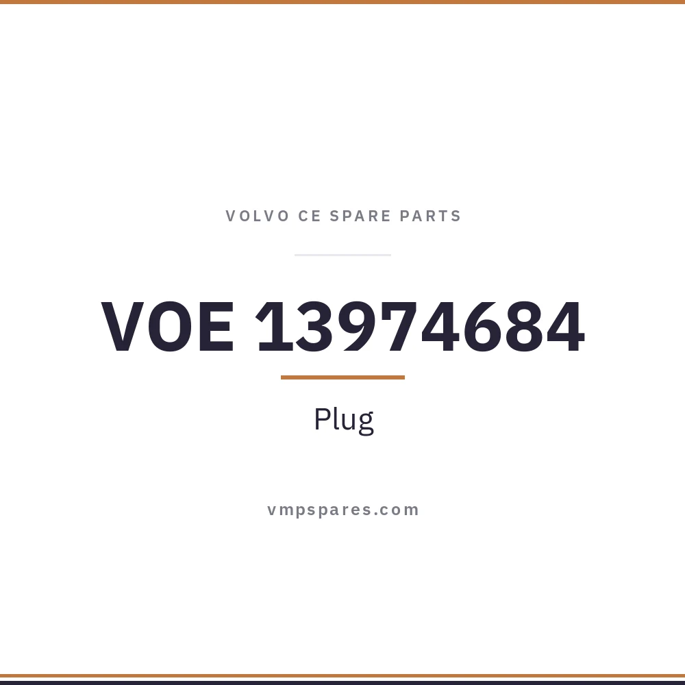 VOE 13974684 – Plug