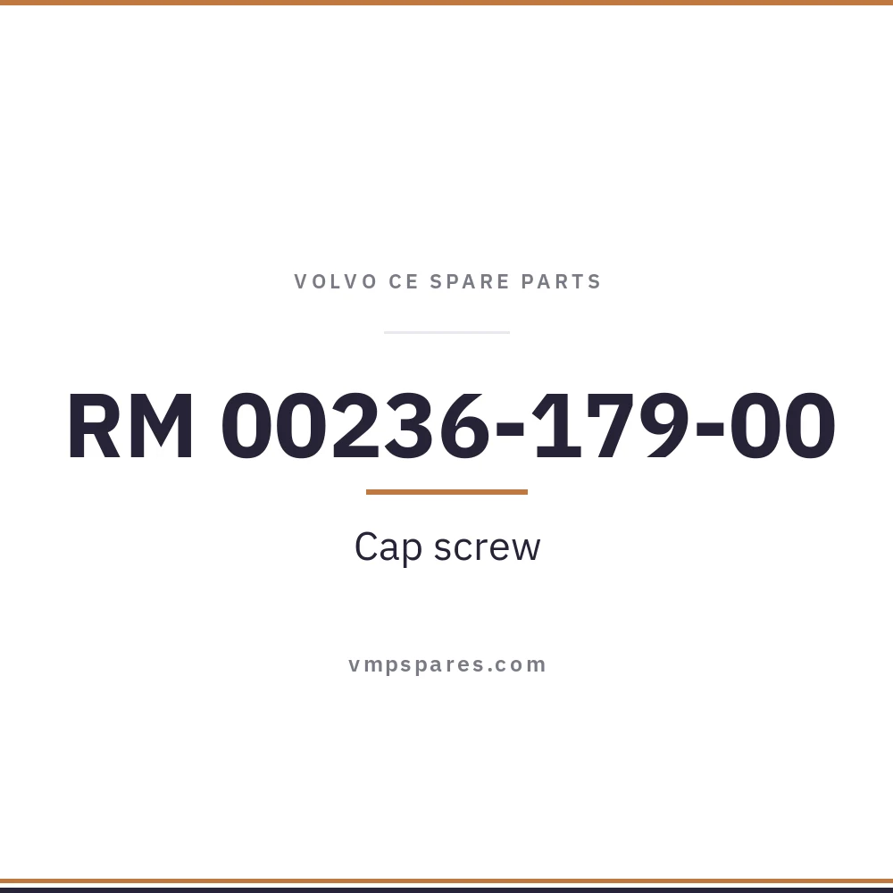 RM 00236-179-00 – Cap screw