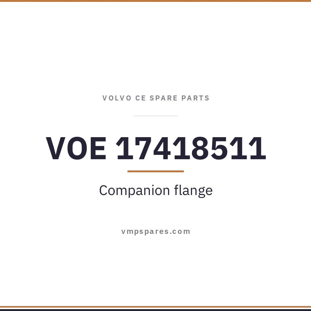 VOE 17418511 – Companion flange