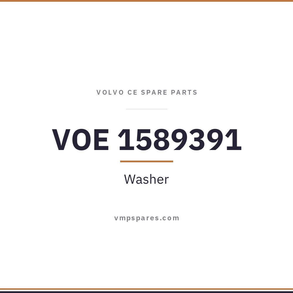 VOE 1589391 – Washer