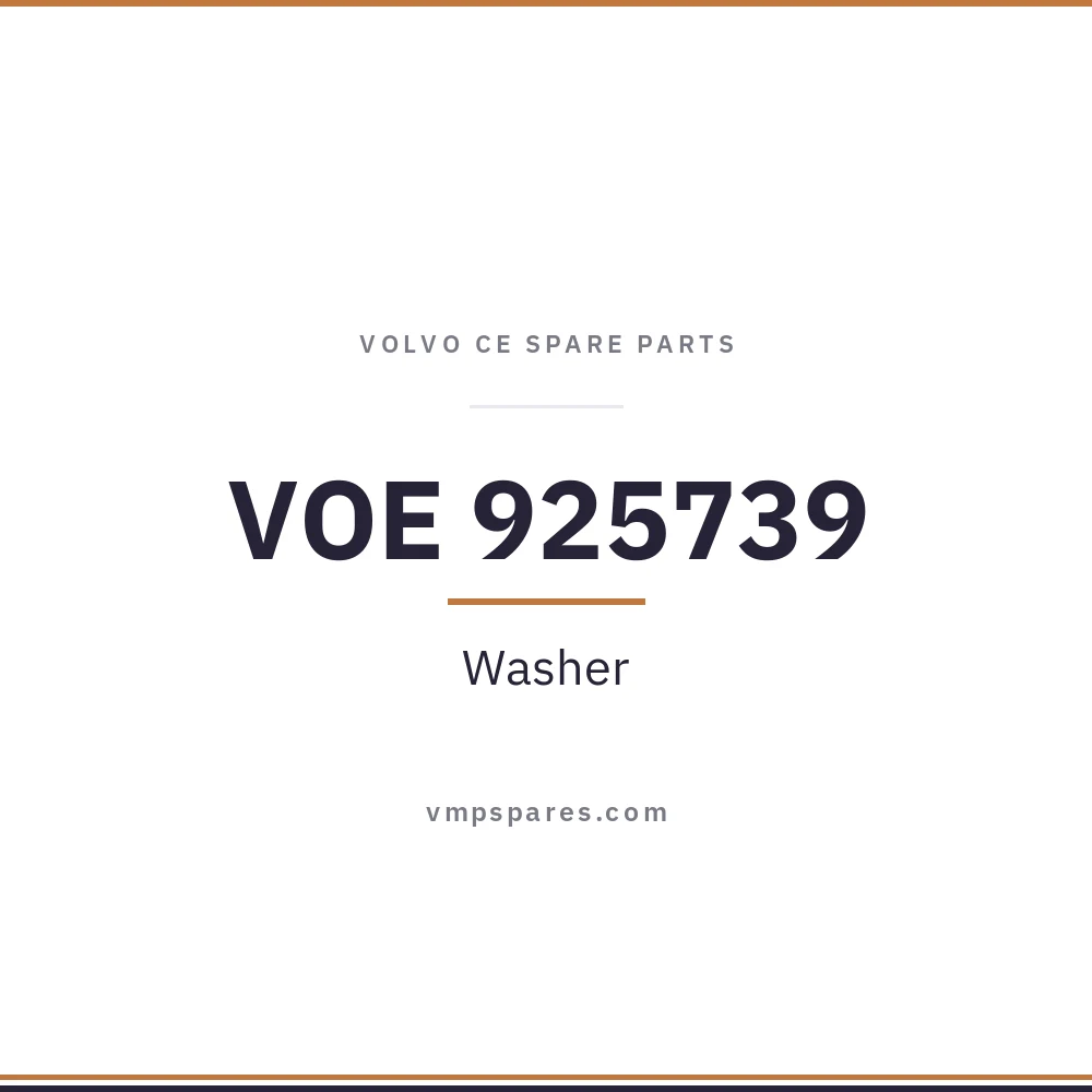 VOE 925739 – Washer