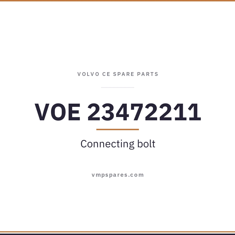 VOE 23472211 – Connecting bolt