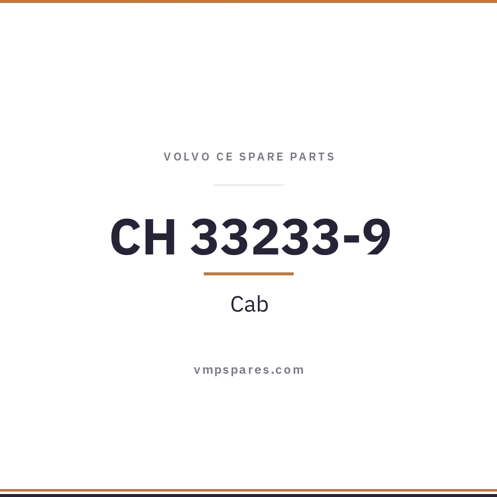 CH 33233-9 – Cab