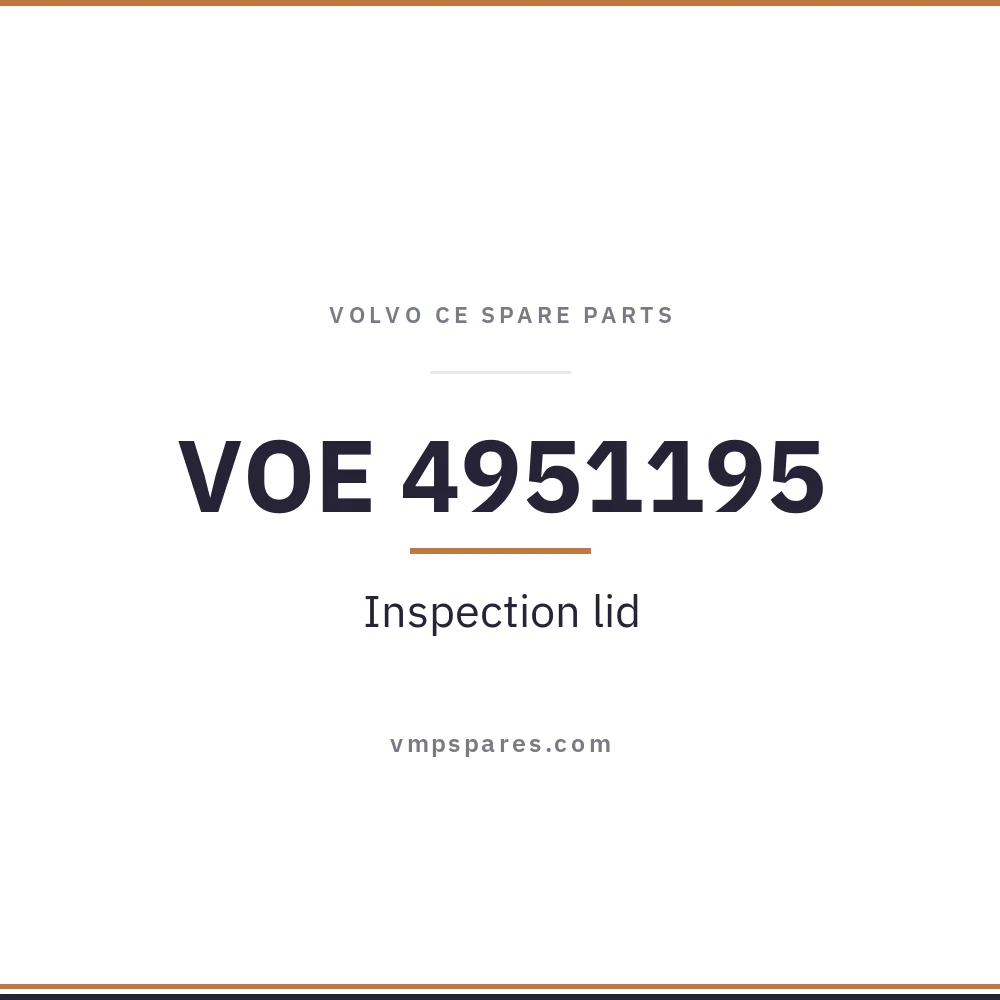 VOE 4951195 – Inspection lid