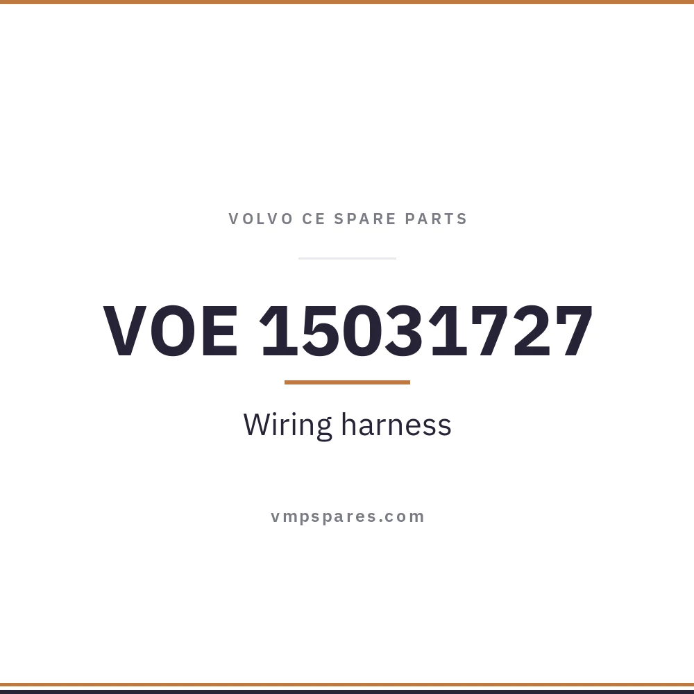 VOE 15031727 – Wiring harness